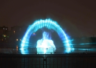 Репроектор изумительного влияния воды светлый, фильм экрана воды цифров для квадрата поставщик