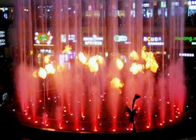 Уникальный фонтан приведенный музыки, система фонтана Дий музыкальная с пламенем огня поставщик