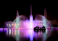 Шоу 3Д света и воды музыкального фонтана современного искусства чудесное отображает поставщик