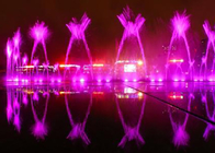 Фонтан палубы мексиканських музыкальных танцев сухой с современными светами системы СИД ДМС 512 поставщик