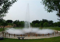 Куря фонтан ландшафта тумана тумана, небольшой фонтан фальшивки сада поставщик