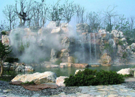 Куря фонтан ландшафта тумана тумана, небольшой фонтан фальшивки сада поставщик