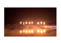 Современным на открытом воздухе пламенеющим приведенный фонтаном стиль танцев музыки светов фейерверка поставщик