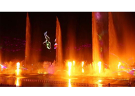 Шоу лазерного луча огня фонтана нержавеющей стали пламенеющее в реке поставщик