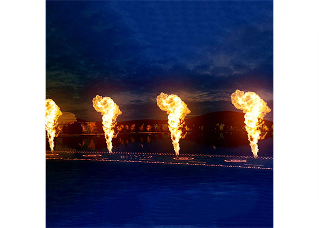 Современный на открытом воздухе музыкальный фонтан с фантастическим изображением фейерверков поставщик